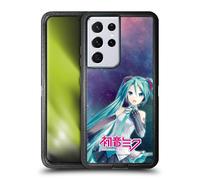 Head Case Designs sous Licence Officielle Hatsune Miku Nébuleuse Graphiques Étui Antichoc Ultra-Blindé Compatible avec Samsung Galaxy S21 Ultra 5G