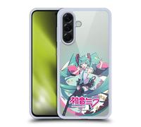 Head Case Designs sous Licence Officielle Hatsune Miku Pastels Graphiques Coque en Gel [Protection de Qualité Militaire] Compatible avec Samsung Galaxy A56 5G