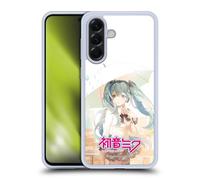 Head Case Designs sous Licence Officielle Hatsune Miku Pluie Graphiques Coque en Gel [Protection de Qualité Militaire] Compatible avec Samsung Galaxy A56 5G