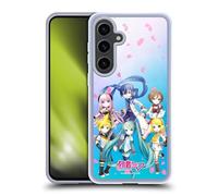Head Case Designs sous Licence Officielle Hatsune Miku Sakura Chanteurs virtuels Coque en Gel [Protection de Qualité Militaire] Compatible avec Samsung Galaxy S24+ 5G
