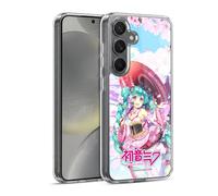 Head Case Designs sous Licence Officielle Hatsune Miku Sakura Graphiques Coque en Gel [Protection de Qualité Militaire] Compatible avec Samsung Galaxy S24 5G Et Compatible avec MagSafe