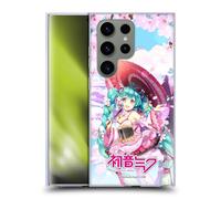 Head Case Designs sous Licence Officielle Hatsune Miku Sakura Graphiques Coque en Gel [Protection de Qualité Militaire] Compatible avec Samsung Galaxy S24 Ultra 5G
