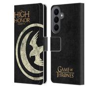 Head Case Designs sous Licence Officielle HBO Game of Thrones Arryn Devises de Maison Étui Portefeuille en Cuir Compatible avec Samsung Galaxy S26 Plus