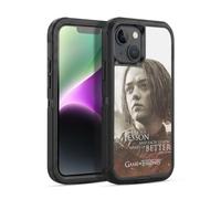 Head Case Designs sous Licence Officielle HBO Game of Thrones Arya Stark Portraits de Personnage Étui Antichoc Ultra-Blindé Compatible avec Apple iPhone 14