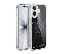 Head Case Designs sous Licence Officielle HBO Game of Thrones Arya Stark Season 8 for The Throne 1 Coque en Gel [Qualité Militaire] Compatible avec Apple iPhone 17 Et Compatible avec MagSafe