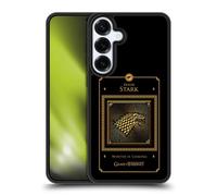 Head Case Designs sous Licence Officielle HBO Game of Thrones Complètement Frontière Symboles d'or Coque en Gel renforcée [Protection de Qualité Militaire] Compatible avec Samsung Galaxy S25+