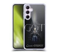 Head Case Designs sous Licence Officielle HBO Game of Thrones Daenerys Targaryen Season 8 for The Throne 1 Coque en Gel [Protection de Qualité Militaire] Compatible avec Samsung Galaxy A35 5G