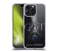 Head Case Designs sous Licence Officielle HBO Game of Thrones Daenerys Targaryen Season 8 for The Throne 1 Coque en Gel [Protection de Qualité Militaire] Compatible avec Apple iPhone 15 Pro Max