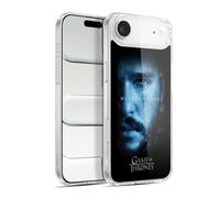 Head Case Designs sous Licence Officielle HBO Game of Thrones Jon Snow Winter is Here Coque en Gel [Protection de Qualité Militaire] Compatible avec Apple iPhone 17 Air Et Compatible avec MagSafe