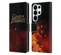 Head Case Designs sous Licence Officielle HBO Game of Thrones Logo Art Clé Étui Portefeuille en Cuir Compatible avec Samsung Galaxy S26 Ultra