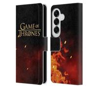 Head Case Designs sous Licence Officielle HBO Game of Thrones Logo Art Clé Étui Portefeuille en Cuir Compatible avec Samsung Galaxy S26