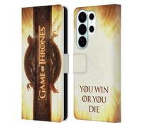 Head Case Designs sous Licence Officielle HBO Game of Thrones Ouverture D'ordre Art Clé Étui Portefeuille en Cuir Compatible avec Samsung Galaxy S26 Ultra
