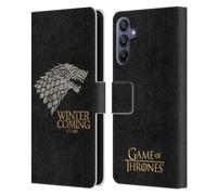 Head Case Designs sous Licence Officielle HBO Game of Thrones Stark Devises de Maison Étui Portefeuille en Cuir Compatible avec Samsung Galaxy A15