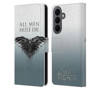 Head Case Designs sous Licence Officielle HBO Game of Thrones Tous Les Hommes Art Clé Étui Portefeuille en Cuir Compatible avec Samsung Galaxy S26 Plus
