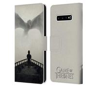Head Case Designs sous Licence Officielle HBO Game of Thrones Vengeance Art Clé Étui Portefeuille en Cuir Compatible avec Samsung Galaxy S10+ / S10 Plus