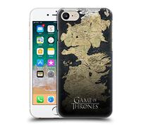 Head Case Designs sous Licence Officielle HBO Game of Thrones Westeros Carte Art Clé Coque Dure pour l'arrière Compatible avec Apple iPhone 7/8 / SE 2020 & 2022