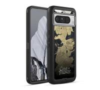 Head Case Designs sous Licence Officielle HBO Game of Thrones Westeros Carte Art Clé Étui Antichoc Ultra-Blindé Compatible avec Google Pixel 8 Pro