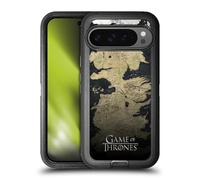 Head Case Designs sous Licence Officielle HBO Game of Thrones Westeros Carte Art Clé Étui Antichoc Ultra-Blindé Compatible avec Google Pixel 9 Pro XL
