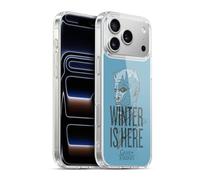 Head Case Designs sous Licence Officielle HBO Game of Thrones Winter is Here Season 8 for The Throne Art Coque en Gel [Qualité Militaire] Compatible avec Apple iPhone 17 Pro Max Et avec MagSafe