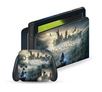 Head Case Designs sous Licence Officielle Hogwarts Legacy Art Clé Graphiques Vinyle Autocollant De Jeu Peau Autocollant Couverture Compatible avec Nintendo Switch OLED Bundle