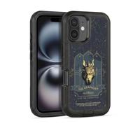 Head Case Designs sous Licence Officielle Hogwarts Legacy Le Graphorn Graphiques Étui Antichoc Ultra-Blindé Compatible avec Apple iPhone 16