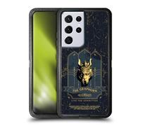 Head Case Designs sous Licence Officielle Hogwarts Legacy Le Graphorn Graphiques Étui Antichoc Ultra-Blindé Compatible avec Samsung Galaxy S21 Ultra 5G