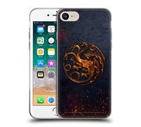 Head Case Designs sous Licence Officielle House of The Dragon Targaryen Emblem Graphics Coque en Gel [Qualité Militaire] Compatible avec Apple iPhone 7/8 / SE 2020 & 2022 Et Compatible avec MagSafe