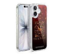 Head Case Designs sous Licence Officielle House of The Dragon: Television Series Targaryen Art Clé Coque en Gel [Qualité Militaire] Compatible avec Apple iPhone 17 Et Compatible avec MagSafe