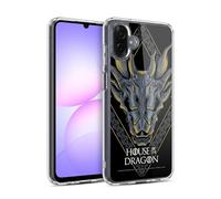 Head Case Designs sous Licence Officielle House of The Dragon: Television Series Tête De Dragon Graphiques Coque en Gel [Protection de Qualité Militaire] Compatible avec Samsung Galaxy A07