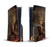 Head Case Designs sous Licence Officielle House of The Dragon: TV Series Affiche Sigils Et Personnages Vinyle Autocollant De Jeu Peau Compatible avec Sony PlayStation 5 PS5 Slim Disc Edition Console