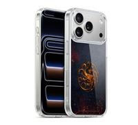 Head Case Designs sous Licence Officielle House of The Dragon: TV Series Emblème Targaryen Graphiques Coque en Gel [Qualité Militaire] Compatible avec Apple iPhone 17 Pro Et Compatible avec MagSafe