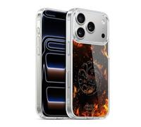 Head Case Designs sous Licence Officielle House of The Dragon: TV Series Noir Key Art De La Saison 2 Coque en Gel [Qualité Militaire] Compatible avec Apple iPhone 17 Pro Et avec MagSafe