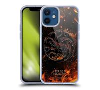 Head Case Designs sous Licence Officielle House of The Dragon: TV Series Noir Key Art De La Saison 2 Coque en Gel [Qualité Militaire] Compatible avec Apple iPhone 12 Mini Et Compatible avec MagSafe