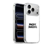 Head Case Designs sous Licence Officielle Imagine Dragons Logo Art oque en Gel [Protection de Qualité Militaire] Compatible avec Apple iPhone 17 Pro Et Compatible avec MagSafe