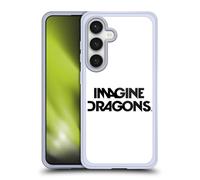Head Case Designs sous Licence Officielle Imagine Dragons Logo Art Clé Coque en Gel [Protection de Qualité Militaire] Compatible avec Samsung Galaxy S24 5G Et Compatible avec MagSafe