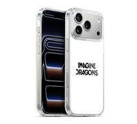 Head Case Designs sous Licence Officielle Imagine Dragons Logo Art oque en Gel [Protection de Qualité Militaire] Compatible avec Apple iPhone 17 Pro Max Et Compatible avec MagSafe