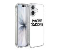 Head Case Designs sous Licence Officielle Imagine Dragons Logo Art oque en Gel [Protection de Qualité Militaire] Compatible avec Apple iPhone 17 Et Compatible avec MagSafe