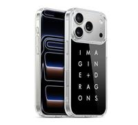 Head Case Designs sous Licence Officielle Imagine Dragons Logo Empilé Art oque en Gel [Protection de Qualité Militaire] Compatible avec Apple iPhone 17 Pro Et Compatible avec MagSafe