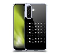 Head Case Designs sous Licence Officielle Imagine Dragons Répétition De Logo Art oque en Gel [Protection de Qualité Militaire] Compatible avec Samsung Galaxy A26 5G