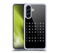 Head Case Designs sous Licence Officielle Imagine Dragons Répétition De Logo Art oque en Gel [Protection de Qualité Militaire] Compatible avec Samsung Galaxy A56 5G