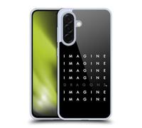 Head Case Designs sous Licence Officielle Imagine Dragons Répétition De Logo Art oque en Gel [Protection de Qualité Militaire] Compatible avec Samsung Galaxy A36 5G