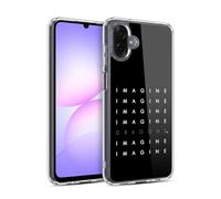 Head Case Designs sous Licence Officielle Imagine Dragons Répétition De Logo Art oque en Gel [Protection de Qualité Militaire] Compatible avec Samsung Galaxy A07 4G