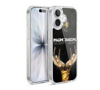 Head Case Designs sous Licence Officielle Imagine Dragons Smoke and Mirrors Art oque en Gel [Protection de Qualité Militaire] Compatible avec Apple iPhone 17 Et Compatible avec MagSafe