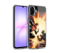 Head Case Designs sous Licence Officielle Injustice Gods Among Us Bataille Art oque en Gel [Protection de Qualité Militaire] Compatible avec Samsung Galaxy A07 4G