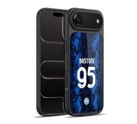 Head Case Designs sous Licence Officielle Inter Milan Alessandro Bastoni 2021/22 Joueurs Home Kit Coque en Gel renforcée [Protection de Qualité Militaire] Compatible avec Apple iPhone 17 Air