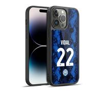Head Case Designs sous Licence Officielle Inter Milan Arturo Vidal 2021/22 Joueurs Home Kit Coque en Gel renforcée [Protection de Qualité Militaire] Compatible avec Apple iPhone 14 Pro Max