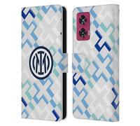 Head Case Designs sous Licence Officielle Inter Milan Away Kit D'écusson 2025/26 Étui Portefeuille en Cuir Compatible avec Motorola Edge 50 Fusion