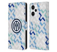 Head Case Designs sous Licence Officielle Inter Milan Away Kit D'écusson 2025/26 Étui Portefeuille en Cuir Compatible avec Xiaomi Redmi Note 12T