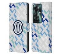 Head Case Designs sous Licence Officielle Inter Milan Away Kit D'écusson 2025/26 Étui Portefeuille en Cuir Compatible avec Oppo Reno11 F 5G / F25 Pro 5G