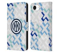 Head Case Designs sous Licence Officielle Inter Milan Away Kit D'écusson 2025/26 Étui Portefeuille en Cuir Compatible avec Apple iPhone 16e / iPhone 17e